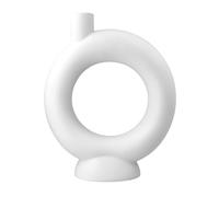 Goebel Studio Georgina Lot de 8 vases annulaires en Porcelaine, 26 cm, Design Moderne, Vase décoratif avec Forme d'anneau, élégant pour Le Salon