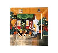 Goebel Studio UNA Bellissima Giornata - Bol en Porcelaine Fine de Rosina Wachtmeister - Bol décoratif en Porcelaine - 30 cm - Bol de Service Artistique