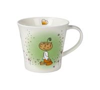 Goebel Tasse à café/à thé avec inscription « Danke » - 0,35 l - Le petit yogi