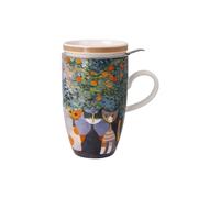 Goebel Tasse à thé avec couvercle et infuseur Tempi felici, Rosina Wachtmeister
