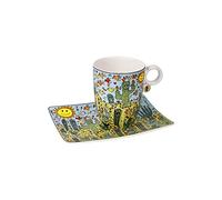 Goebel Tasse d'artiste James Rizzi Desert Life Pop Art, 19,5 x 13,5 x 12 cm