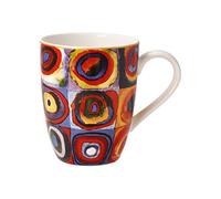 Goebel Tasse d'artiste Wassily Kandinsky Carrés - Artis Orbis 12,5 x 9 x 11 cm