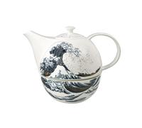 Goebel Théière avec réchaud Hokusai - La Grande Vague Artis Orbis