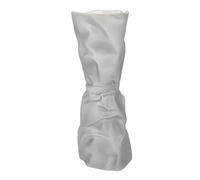 Goebel Vase en porcelaine - Turquoise - 10 x 9,5 x 25 cm
