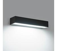 Goeco Applique Murale Exterieur, 16W Lampe Murale Exterieur LED, 6500K, IP65 Étanche Applique Moderne pour Terrasse, Entrée, Jardin, Garage