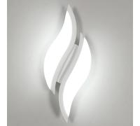 Goeco Applique Murale Intérieure LED 12W 1350LM 6500K 29CM, Blanc