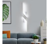 Goeco Applique Murale Intérieure LED 81CM 24W 6500K 2700LM, Blanc