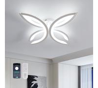 Goeco Plafonnier LED Dimmable avec Télécommande, 37W 3000K-6500K