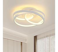 Goeco Plafonnier Led Moderne, 40W 4500LM 3000K, Blanc