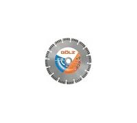 GÖLZ - Disque diamant LT30, coupe à sec ou à eau - pour meuleuse ou rainureuse - ø 125 mm/alésage 22.23 mm