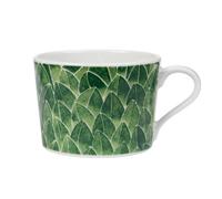 Götefors Porslin Tasse avec anse Botanica vert Field