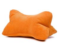 Gözze Capri, Coussin de Lecture Uni en Velours côtelé, rempli et Cousu