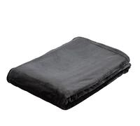 Gözze - Couverture douillette, Memphis, lourde 300 g/m², 180 x 220 cm - Anthracite