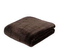 Gözze - Couverture Douillette Premium Cashmere-Feeling, 500 g/m², 130 x 170 cm - Chocolat