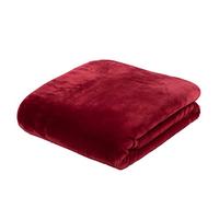 Gözze - Couverture Douillette Premium Cashmere-Feeling, 500 g/m², 130 x 170 cm - Rouge