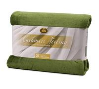 Gözze - Couverture Douillette Premium Cashmere-Feeling, 500 g/m², 180 x 220 cm - Vert foncé