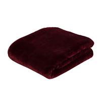 Gözze - Couverture Douillette Premium Cashmere-Feeling, 500 g/m², 220 x 240 cm - Bordeaux