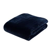 Gözze - Couverture Douillette Premium Cashmere-Feeling, 500 g/m², 220 x 240 cm - Marine