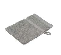 Gözze - Gant de Toilette, Lot de 4, Doux et absorbant, 100% Coton, 16 x 21 cm - Argenté