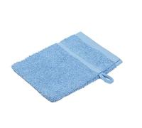 Gözze - Gant de Toilette, Lot de 4, Doux et absorbant, 100% Coton, 16 x 21 cm - Bleu colombe