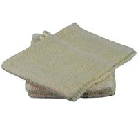 Gözze - Gant de Toilette, Lot de 4, Doux et absorbant, 100% Coton, 16 x 21 cm - Vanille