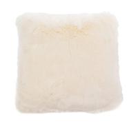 Gözze - Housse de coussin, aspect Fourrure, Design Ours Polaire, 50 x 50 cm - Blanc