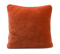 Gözze - Housse de Coussin Premium Cashmere-Feeling, Lot de 2, 500 g/m², 50 x 50 cm - Cannelle