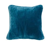 Gözze - Housse de Coussin Premium Cashmere-Feeling, Lot de 2, 500 g/m², 50 x 50 cm - Pétrole