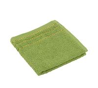 Gözze - Lot de 4 Essuie-Mains, Berlin, 100% Coton, 30 x 30 cm - Vert foncé
