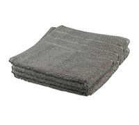 Gözze - Lot de 4 Serviettes, Berlin, 100% Coton, 50 x 100 cm - Taupe