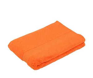 Gözze - New York Serviette de Douche, Lot de 2, Douce et absorbante, 100% Coton, 100 x 150 cm - Orange