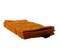 Gözze - New York Serviette d'invité, Lot de 4, Douce et absorbante, 100% Coton, 30 x 50 cm - Orange