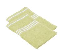 Gözze Petites serviettes Rio, par lot de 2, 30 x 50 cm chacune (vert)