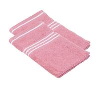 Gözze Petites serviettes Rio, par lot de 2, 30 x 50 cm chacune (vieux rose)