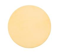 Gözze - Premium Tapis de Bain rond Antidérapant, RIO, 100% microfibres, Ø 110 cm - Jaune (Soleil)