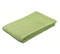 Gözze - Serviette de Bain élégante, Sylt, 100% coton, Tissu de base dense (440 g/m²), 100 x 150 cm - Vert citron