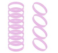 GOGO Lot de 12 Bracelets en silicone pour enfants, Bracelets en caoutchouc, Bracelet plastique enfant cadeaux de fête