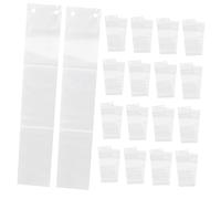 Gogogmee 100 Sachets Jetables en Plastique pour Parapluie, Pochettes de Rangement Anti-Poussière et Anti-Humidité, pour Parapluie à Long Manche, Voyage