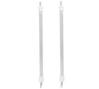 Gogogmee 2pcs Tube de Chauffage Electrique en Quartz pour Remplacement de Chauffage de Terrasse Électrique Résistance Quartz Infrarouge Haute Fiabilité