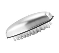 Gogogmee Brosse à Mains Inox Déodorante avec Poils Nylon pour Cuisine et Salle de Bain Élimination Odeurs Aliments Forts Poisson Nettoyage Ongles et Espaces et Pratique