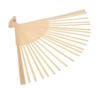 Gogogmee Fan Bone Skeleton Accessoires Cadre Eventail Bambou MéTal 8 CôTes 8.3 Pouces DIY Ventilateur Main Portable Style Japonais Traditionnel