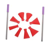 Gogogmee Kit de Buse pour Peinture Souffleur pour Pouring en Acier Inoxydable et Plastique, Accessoire Peinture Acrylique Fluide pour Artistes Expérimentés en Art Fluide