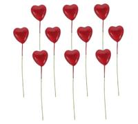Gogogmee Mini Ballons Décoratifs en Forme De Cœur Ballons Miniatures pour Décoration De Paysage