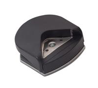 Gogogmee Perforateur Coupe Angle Arrondi Noir Léger en Plastique et Ferroalliage, Accessoire DIY pour Arrondir Coins de Papier, Photo et Carte, Outil de Bricolage Précis