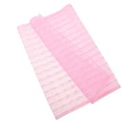 Gogogmee Serviette Exfoliante Corps 89 X 30 Cm en Tissu à Séchage Rapide, Serviette de Japonaise Rose pour Gommage Doux et Nettoyage Complet du Dos, Brosse Dorsale Antidérapante pour Salle