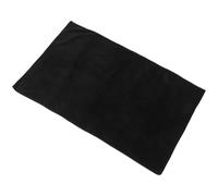 Gogogmee Tapis de Maquillage Noir 50x80 Cm en Tissu Résistant aux Plis, Nappe de Coiffeuse Polyvalente Légère et Pliable, Protège-plateau pour Salon de Beauté, Nail Art et Photographie