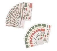 Gogogmee Tatouages Temporaires Drapeaux pour Saison de Championnat, 20Pcs Faciles à Appliquer et Respirants pour Peau, Décorations pour Fête d'Indépendance Mexicaine et Événements Sportifs