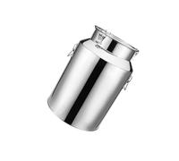 GoHaiDe Acier inoxydable Bidon de transport de lait de ferme - 5L/7L/9L/14L bidon de baratte à lait pot seau à vin baril seau à eau huile réservoir à thé avec couvercle scellé,14L