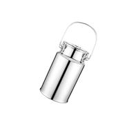 GoHaiDe Portables Seau à Lait en Acier Inoxydable Seau De Transport De Lait Seau À Vin Pot Bidon Huile avec Couvercle Poignées Hermétique Récipient,15L