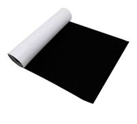 Gohytal Feutrine Autocollante Noir 1mm, 50×150cm Rouleau Feutrine Tissu Autocollant Découpé sur Mesure aux Pieds de Canapé, Pieds de Table, Pieds de Chaise, de Boîte DIY, Cadre Photo, Dessous de Verre